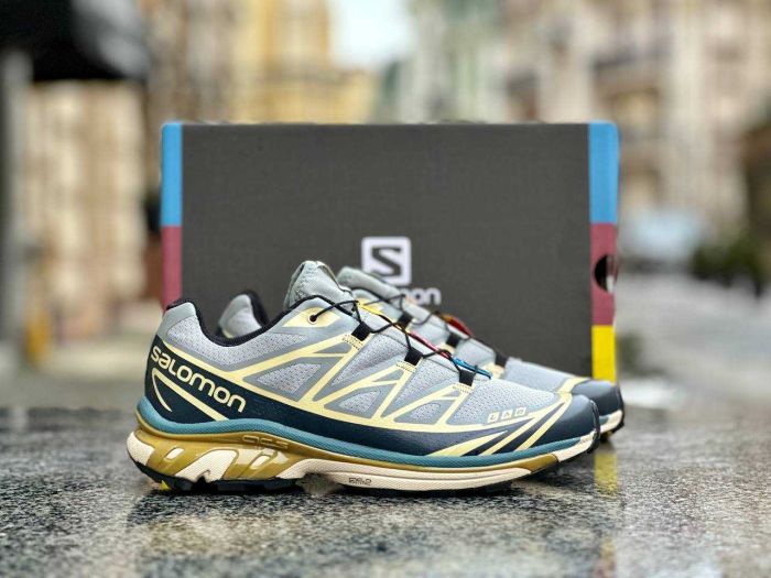 Salomon XT-6 Adv Dover Silver Beige v1