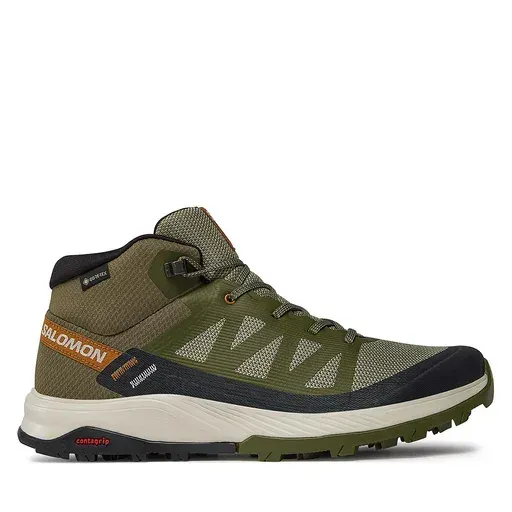 SALOMON Outrise Mid GORE-TEX L47143600 Khaki