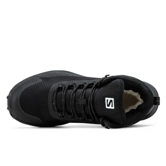Salomon Cross Hike Gore-Tex Black White З ХУТРОМ
