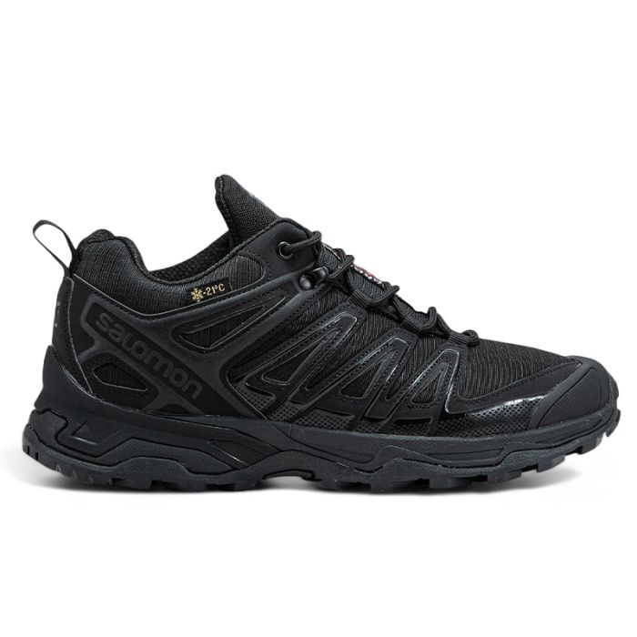 Salomon Speed Cross Pro Total Black З ХУТРОМ